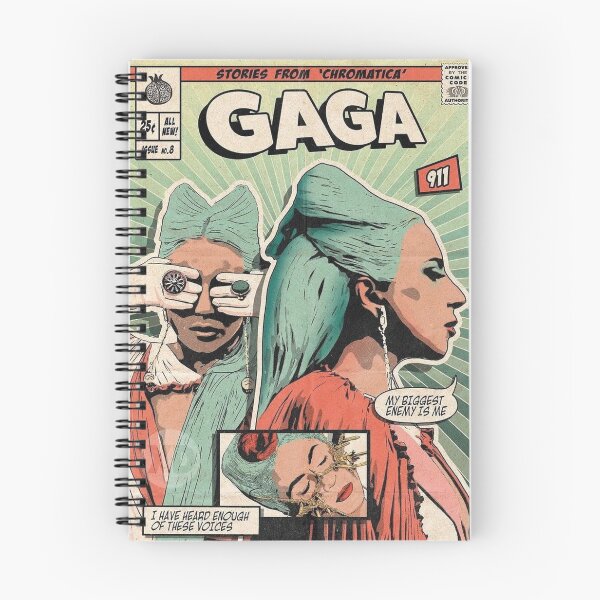 Item preview, Lady Gaga "The Fame Chronicles" Vintage Comic Cover designed and sold by benja-08.