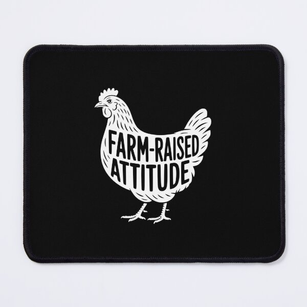 Item preview, Farm Raised Attitude designed and sold by theartfulaspie.