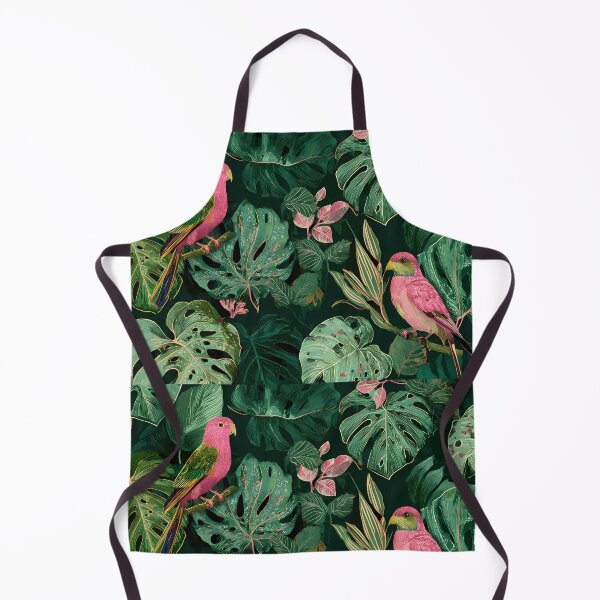 Item preview, Nature Tropical Pink Birds Jungle Paradise Art Design designed and sold by ART ATTACK ZONE.
