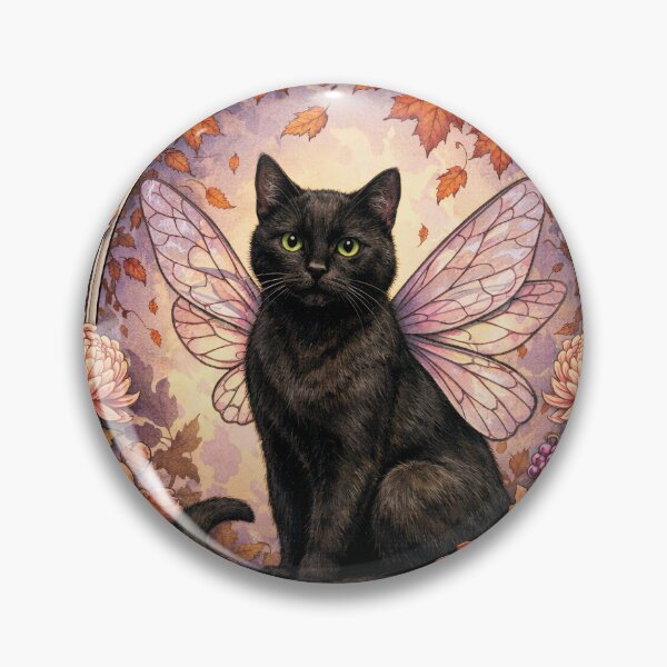 Item preview, Fairy Cat - Autumn Kitty designed and sold by catmamadesigns.