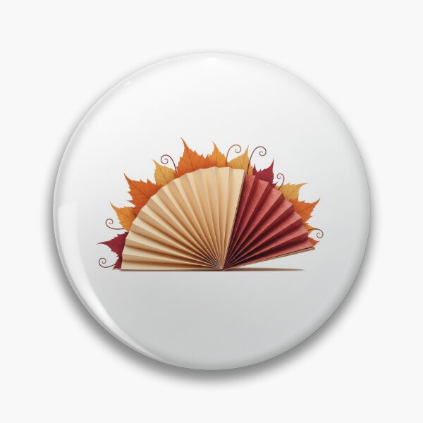 Item preview, Autumn Paper Fan Elegant Design designed and sold by AbanoubStore.