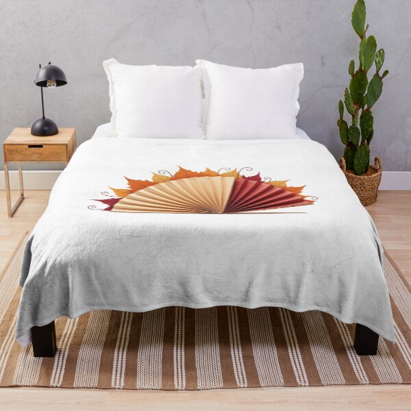 Item preview, Autumn Paper Fan Elegant Design designed and sold by AbanoubStore.