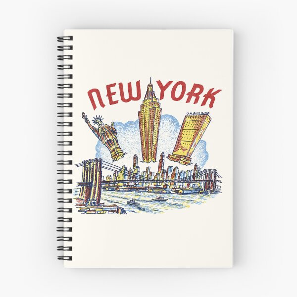 Artikelvorschau, Souvenirgrafik für Kinder aus New York City der 1950er Jahre entworfen und verkauft von Tonyv773.
