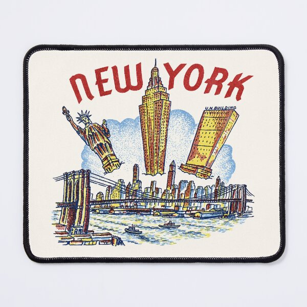 Artikelvorschau, Souvenirgrafik für Kinder aus New York City der 1950er Jahre entworfen und verkauft von Tonyv773.