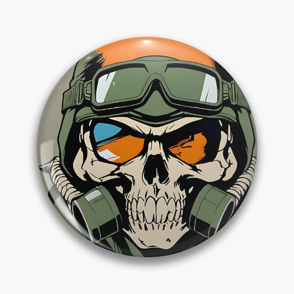 Item preview, Tactical Aviator Skull - Military Pilot Vector Art designed and sold by Z-RankCUSTOMS.