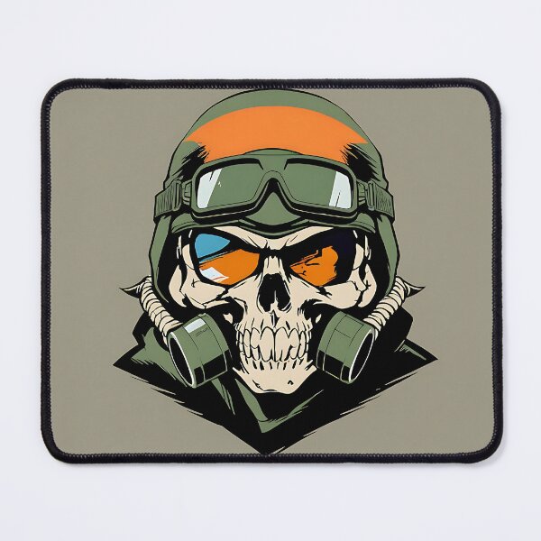 Item preview, Tactical Aviator Skull - Military Pilot Vector Art designed and sold by Z-RankCUSTOMS.