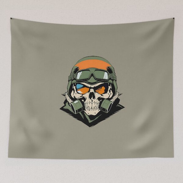 Item preview, Tactical Aviator Skull - Military Pilot Vector Art designed and sold by Z-RankCUSTOMS.