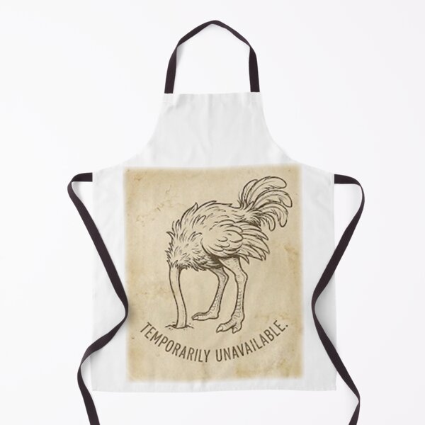 Item preview, Ostrich head in the sand designed and sold by Robo-Mart Smart Shopping.