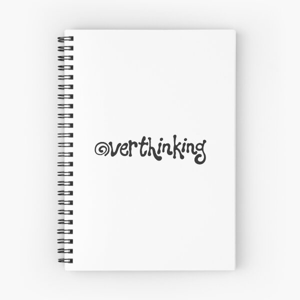 Item preview, Overthinking phrase Quote Funny Dark Academia designed and sold by goodiefoodie.