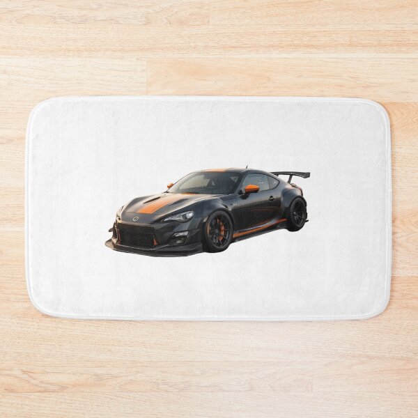 Item preview, Toyota GT86 Black Orange Accents JDM Drift Street Racing designed and sold by Lellenatavarez.