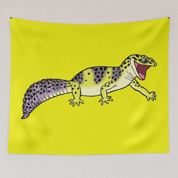 Item preview, Happy Leopard Gecko designed and sold by sharkbait83.