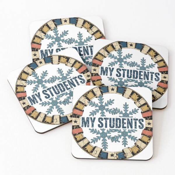 Item preview, Vintage Badge Light Blue Snowflake Art designed and sold by Bloomkept.
