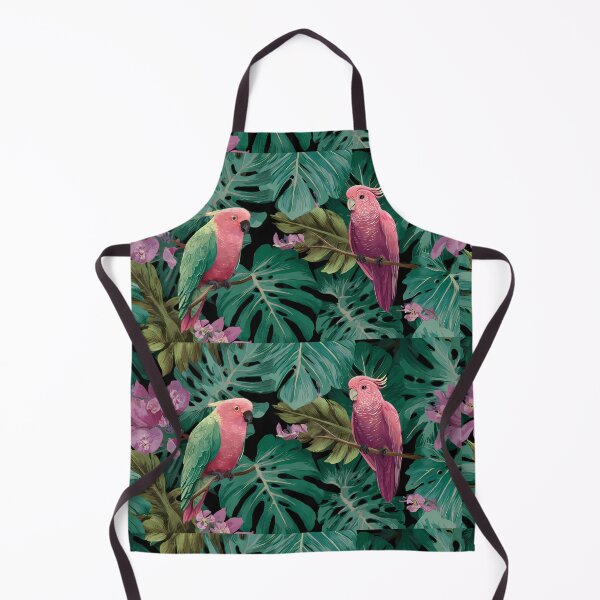 Item preview, Parrot Tropical Pink Birds Jungle Paradise Art Design designed and sold by ART ATTACK ZONE.
