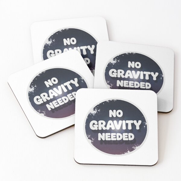 Item preview, No Gravity Needed – Space Motivation Typography Sticker | Cosmic Mindset Design designed and sold by Altair_.