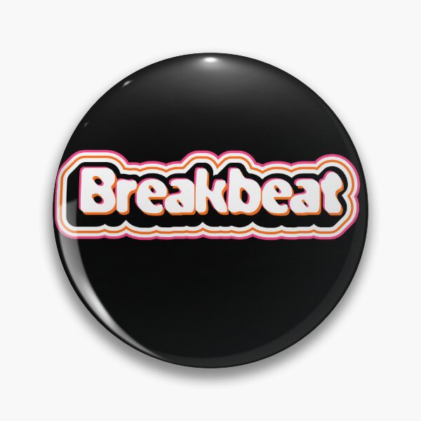 Item preview, BREAKBEAT  - Neon Chest Outline (White/orange) designed and sold by Discothreadz.