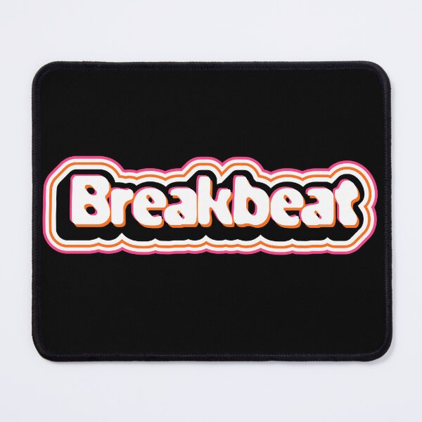 Item preview, BREAKBEAT - Neon Chest Outline (White/orange) designed and sold by Discothreadz.