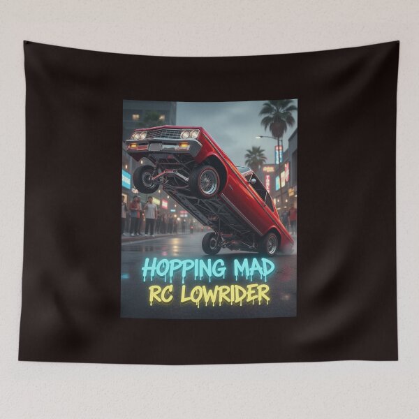 Item preview, Hopping Mad – Wild RC Lowrider Action Design designed and sold by NapoliApparel.