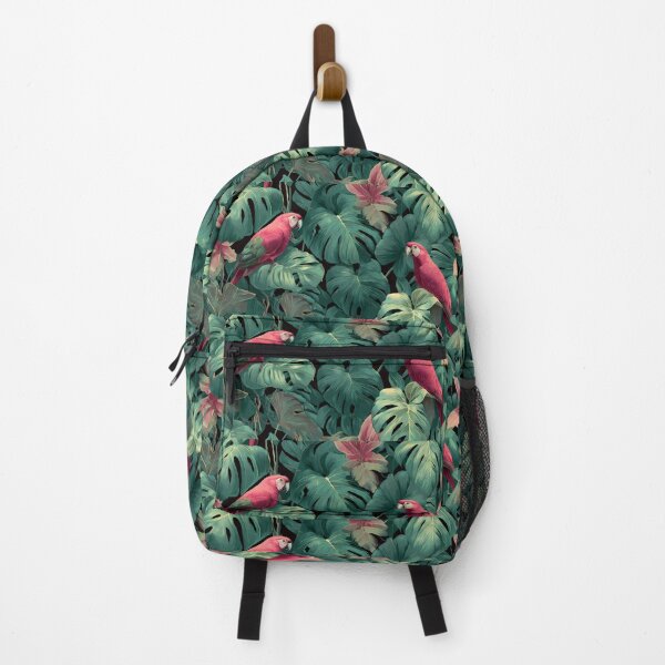 Item preview, Pattern Tropical Pink Birds Jungle Paradise Art Design designed and sold by ART ATTACK ZONE.
