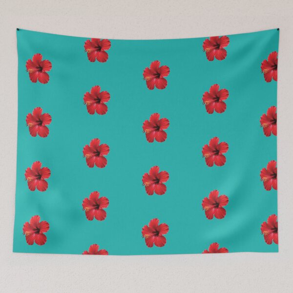 Item preview, Red Hibiscus Flower Aesthetic designed and sold by Islabonita..