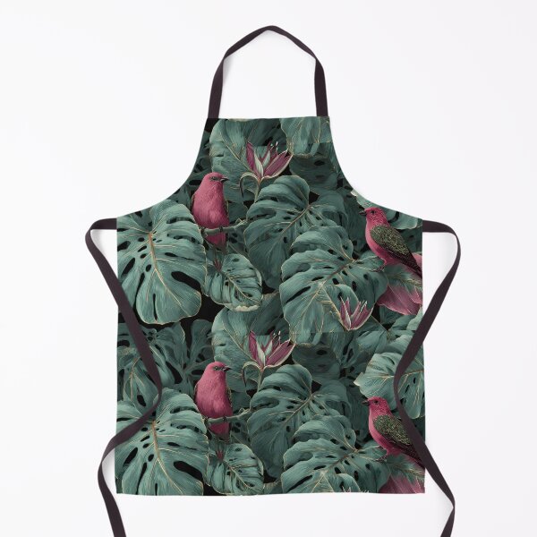 Item preview, Botanical Tropical Pink Birds Jungle Paradise Art Design designed and sold by ART ATTACK ZONE.