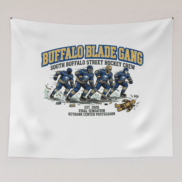 Item preview, Buffalo Blade Gang South Buffalo Street Hockey Crew - 2026 Viral Playoff Graphic designed and sold by FarDesign.
