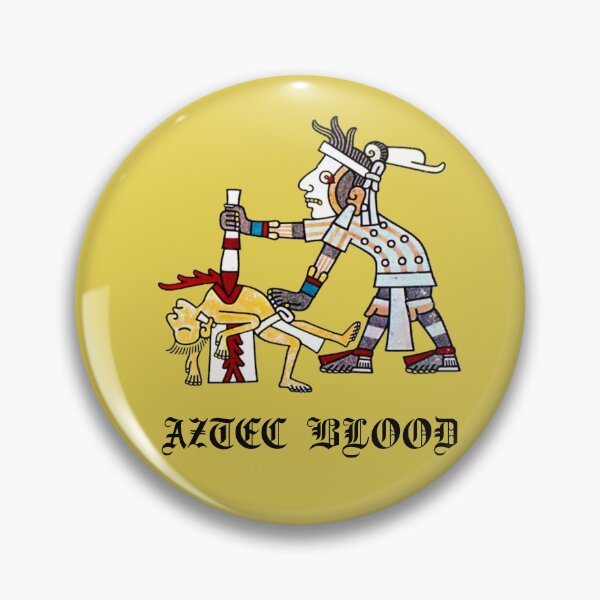 Item preview, Aztec blood ritual design designed and sold by Caracol-Spanish.