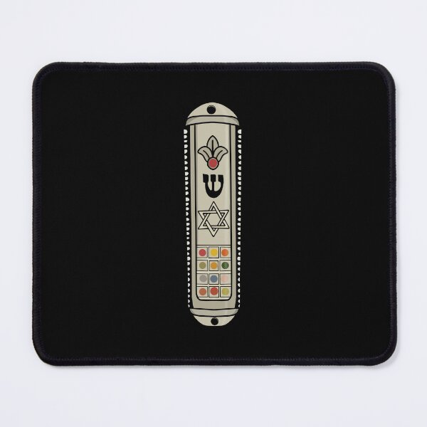 Item preview, Silver Mezuzah Star of David Jewish Art designed and sold by shopdiego.