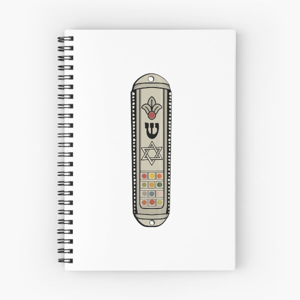 Item preview, Silver Mezuzah Star of David Jewish Art designed and sold by shopdiego.