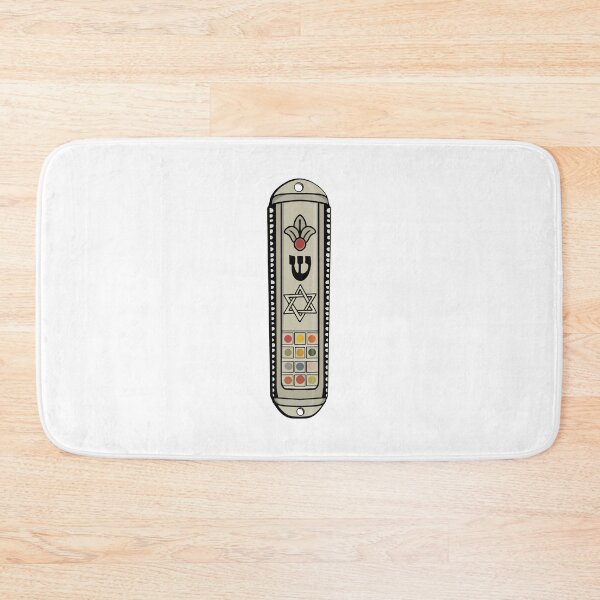 Item preview, Silver Mezuzah Star of David Jewish Art designed and sold by shopdiego.