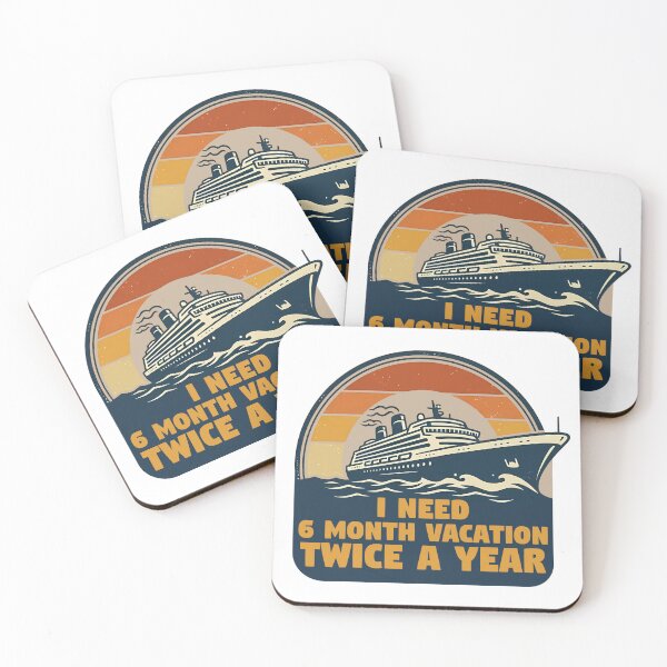 Item preview, Funny Cruise Vacation Quote Retro Sunset Cruise Ship Sticker designed and sold by HungarianSailor.