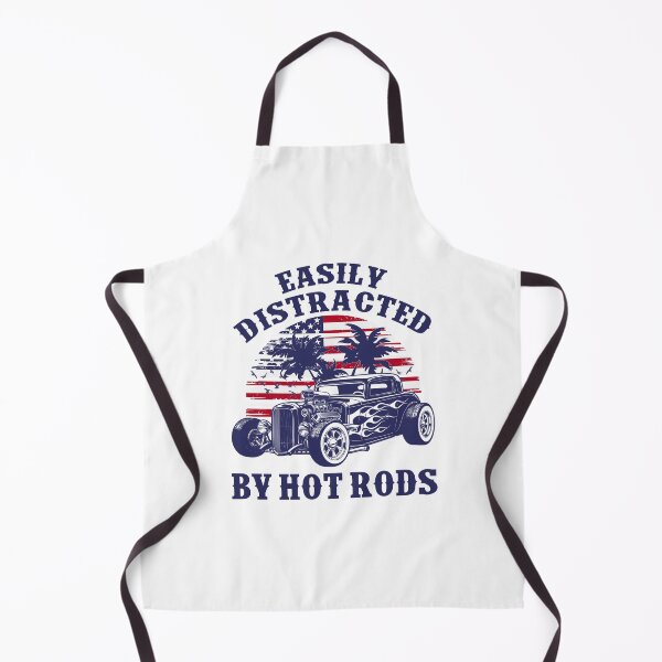 Item preview, USA 250 American Flag Hot Rod - Easily Distracted By Hot Rods designed and sold by Dmetalx Art Apparel.