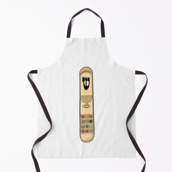 Item preview, Golden Mezuzah Art Menorah Symbol Modern Judaica designed and sold by shopdiego.