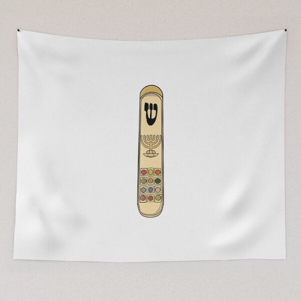 Item preview, Golden Mezuzah Art Menorah Symbol Modern Judaica designed and sold by shopdiego.
