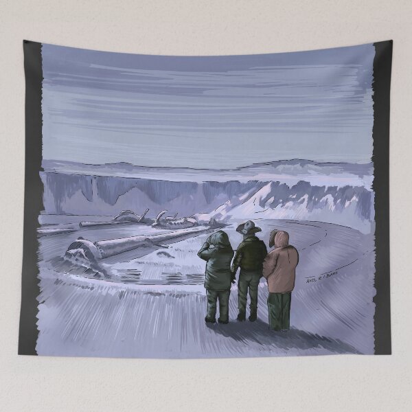 Item preview, John Carpenter's The Thing Illustration by Burro designed and sold by burrotees.