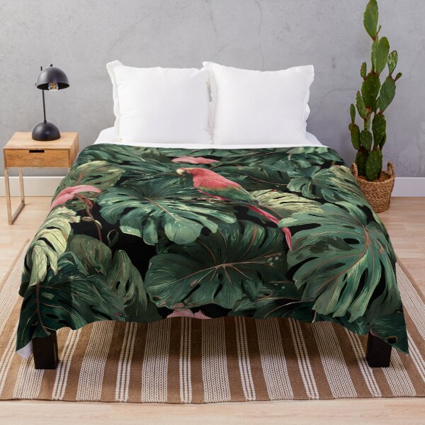Item preview, Colors Tropical Pink Birds Jungle Paradise Art Design designed and sold by ART ATTACK ZONE.