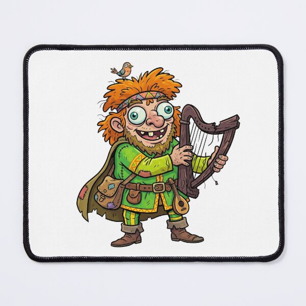 Item preview, Ugly Bard Cute Goofy Cartoon designed and sold by DuckOddity.
