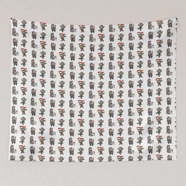 Item preview, Kurdish Men Cute Chibi Pop Art Set designed and sold by DuckOddity.