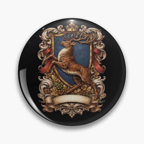 Item preview, Stag crest designed and sold by Foolkiller88.