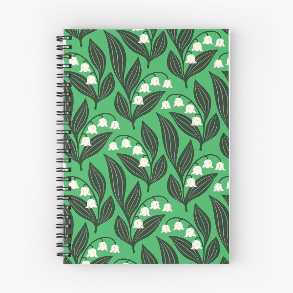 Item preview, Lily of the valley on green designed and sold by Jennifer Ladd.