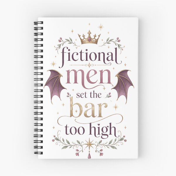 Item preview, Fictional Men Set The Bar Too High designed and sold by GenesixDesign.