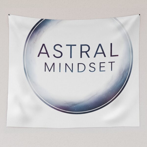 Item preview, Astral Mindset Minimal Galaxy Design | Cosmic Aesthetic Motivation Quote designed and sold by Altair_.