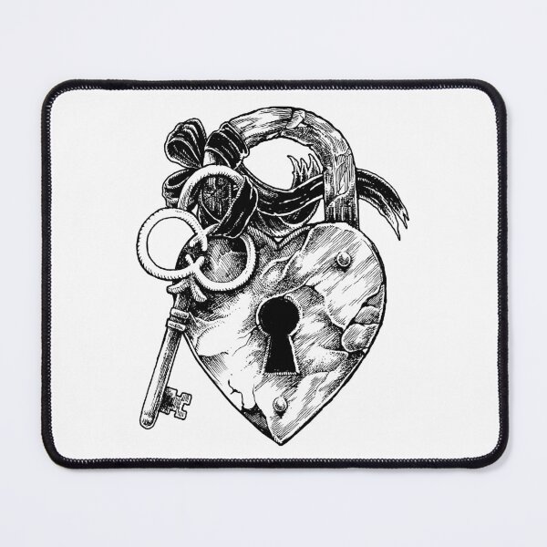Item preview, Heart Lock and Key designed and sold by fadhilfahrianto.