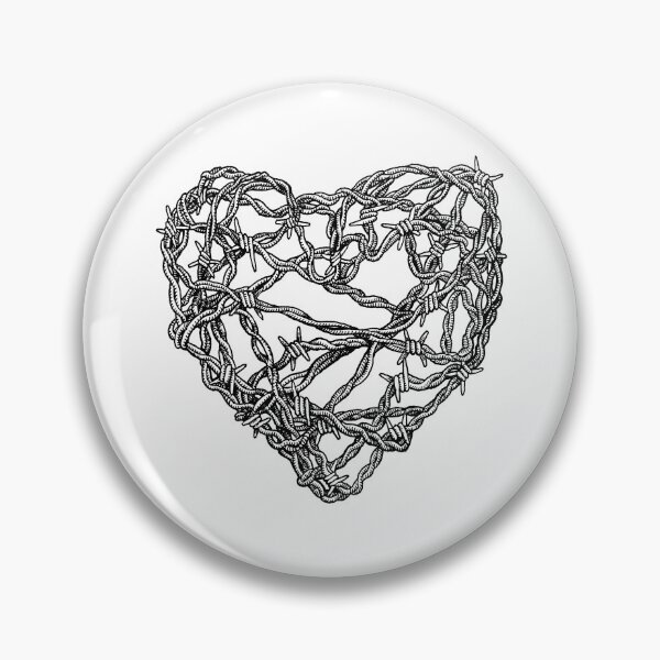 Item preview, Barbed Wire Heart designed and sold by fadhilfahrianto.