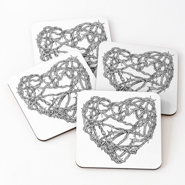 Item preview, Barbed Wire Heart designed and sold by fadhilfahrianto.