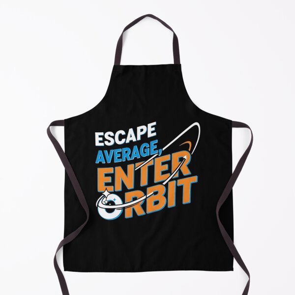 Item preview, Escape Average Enter Orbit Neon – Space Motivation Rocket Design designed and sold by Altair_.