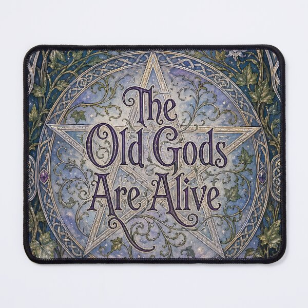 Item preview, The Old Gods Are Alive designed and sold by catmamadesigns.