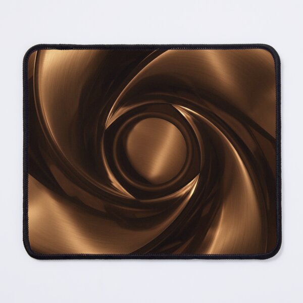 Item preview, Bronze Metallic Spiral Abstract  designed and sold by Bellassi.
