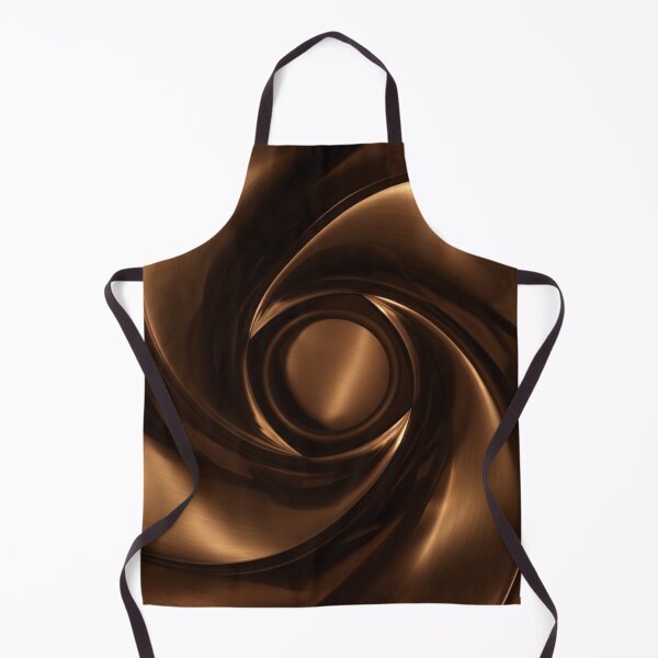 Item preview, Bronze Metallic Spiral Abstract  designed and sold by Bellassi.