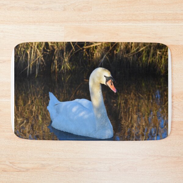 Item preview, Mute Swan Gliding on a Calm Autumn Lake designed and sold by Shanguai.