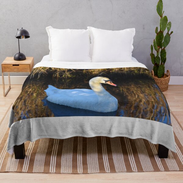 Item preview, Mute Swan Gliding on a Calm Autumn Lake designed and sold by Shanguai.